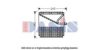 MERCE 1638300058 Evaporator, air conditioning